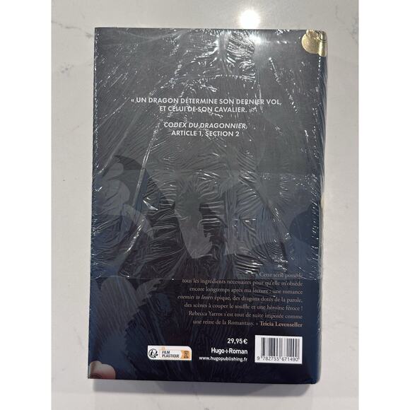 FRENCH Special Edition Onyx Storm By Rebecca Yarros NEW SEALED - Picture 3 of 7